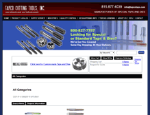 Tablet Screenshot of catalog.tapcotaps.com